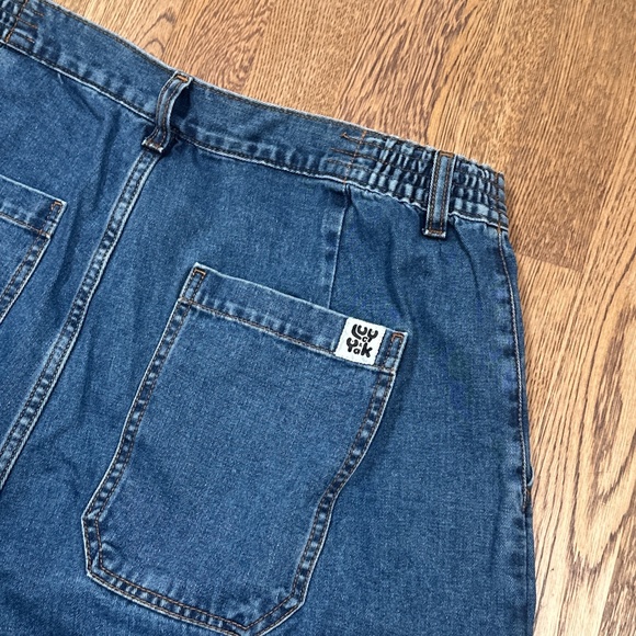 Lucy & Yak NWT Wide-Leg Blue Jeans - Picture 5 of 9